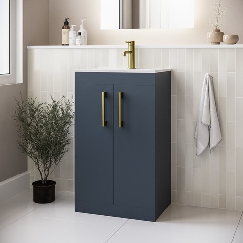 500mm blue freestanding - freestanding, vanity