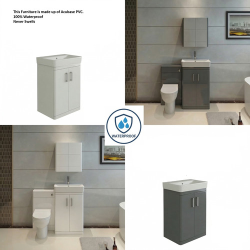 Fully waterproof vanity - fully, units