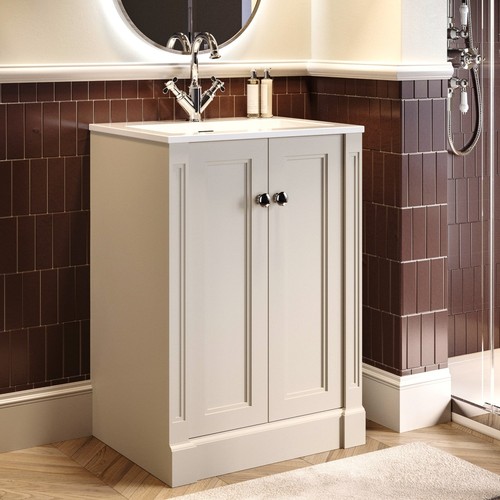 600mm beige freestanding - 600mm,