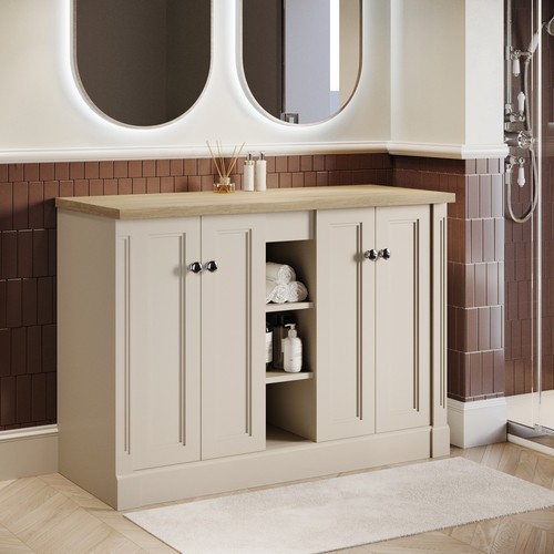 1200mm beige freestanding - 1200mm,