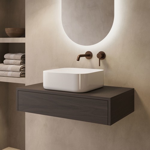 800mm walnut wall hung - walnut,