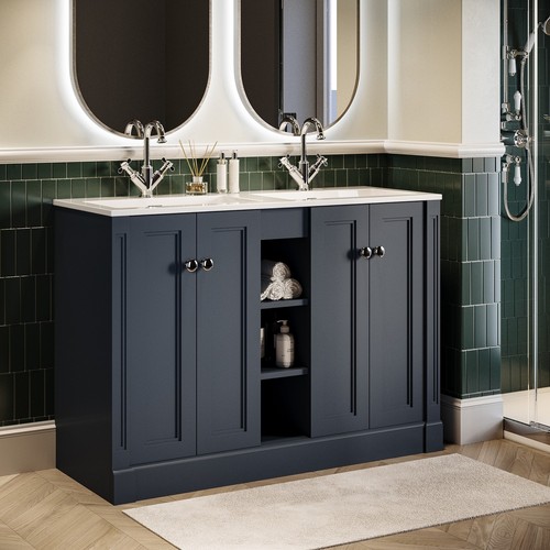 1200mm blue freestanding - 1200mm,