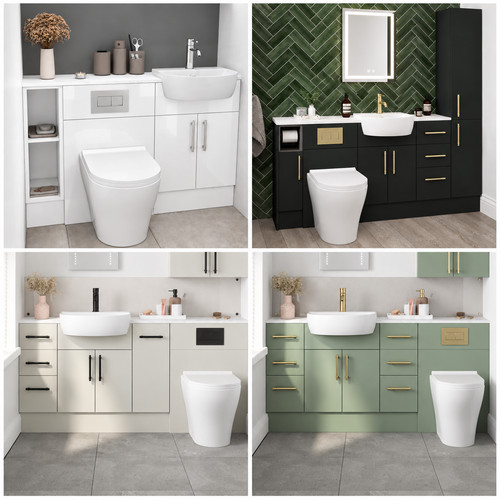 Fitted bathroom furniture - fitted,