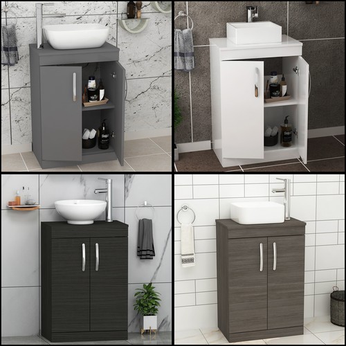 Bathroom worktop vanity unit - worktop,