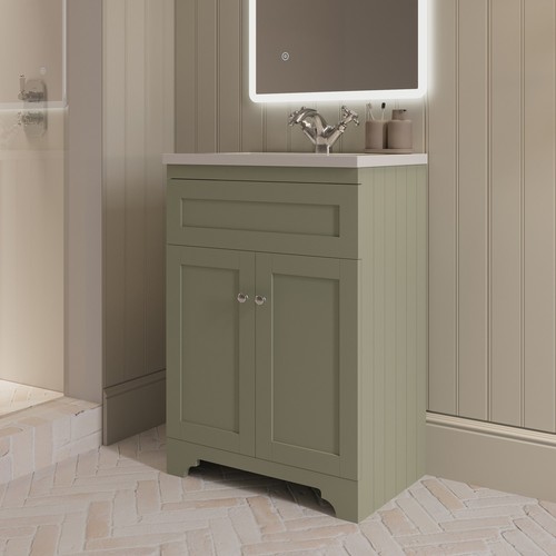 600mm green freestanding - 600mm,