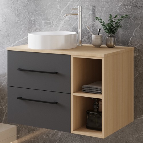 Wall hung bathroom - bathroom, vanity