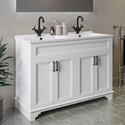 1200mm white freestanding - 1200mm,