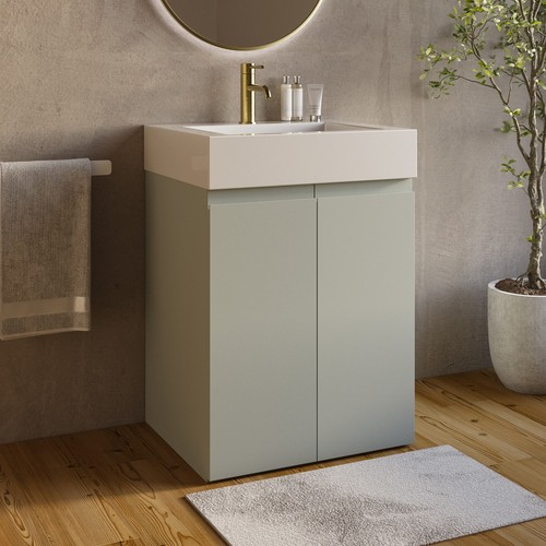 600mm green freestanding - 600mm,
