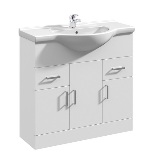 850mm basin vanity - basin, unit