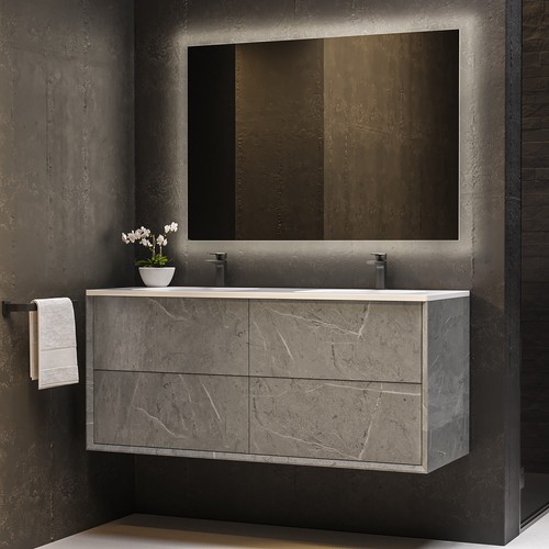 1200mm concrete effect wall - concrete,