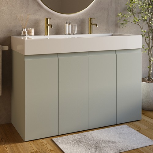 1200mm green freestanding - 1200mm,