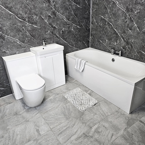 Bathroom suite double ended - suite,